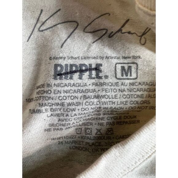 New Urban Outfitters Kenny Scharf Spirals Long Sleeve Tee Shirt - Picture 9 of 9